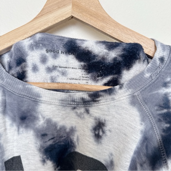 Good Hyouman Womens Xsmall Crew Neck Tie Dye Logan Sweatshirt - Picture 11 of 16